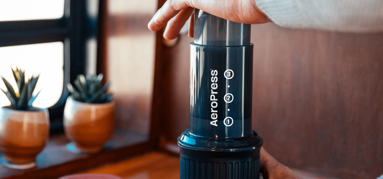 how to brew with an aeropress blog