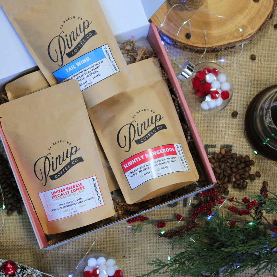 Holiday Coffee Sample Box - Pinup Coffee Co